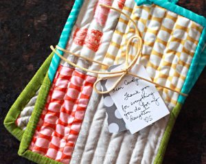 Sew Potholders Easy Easy Gifts Quilted Potholders