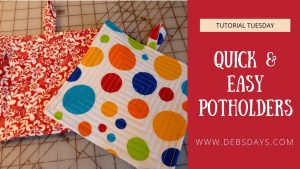 Sew Potholders Easy How To Sew Easy And Quick Potholders From Fabric Diy Project Youtube