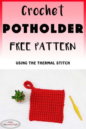 Sew Potholders Free Pattern Free Crochet Potholder Pattern Using Thermal Stitch Potholders