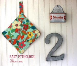 Sew Potholders Free Pattern Sewing With Kids Easy Potholder