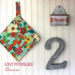 Sew Potholders Tutorials Sewing With Kids Easy Potholder