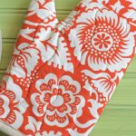 Sew Potholders Tutorials Tutorial Oven Mitt Found In A Box Of Gifted Fabrics Gingercake
