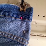 Sewing Darts In Jeans Diy High Waisted Distressed Shorts From Jeans How To Make The