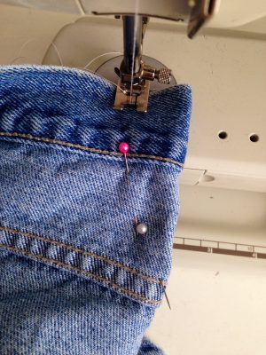 Sewing Darts In Jeans Diy High Waisted Distressed Shorts From Jeans How To Make The