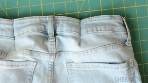 Sewing Darts In Jeans How To Tailor A Pair Of Jeans