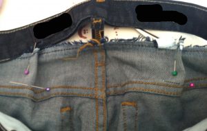 Sewing Darts In Jeans How You Fit In Them Jeans Tutorial A New Way To Dress Your Self