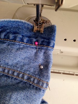 Sewing Darts In Pants Diy High Waisted Distressed Shorts From Jeans How To Make The