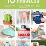 Sewing Diy Projects 40 Sewing Projects Made With 14 Yard Or Less Make It And Love It