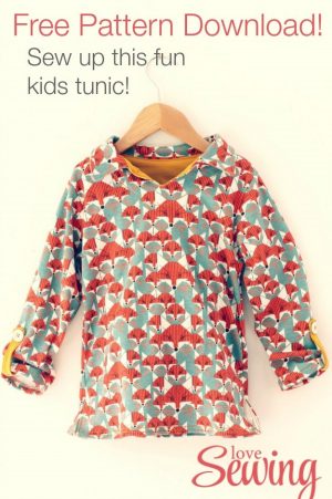 Sewing Patterns For Kids Kids Tunic Free Pattern To Download Diy Sewing For Little
