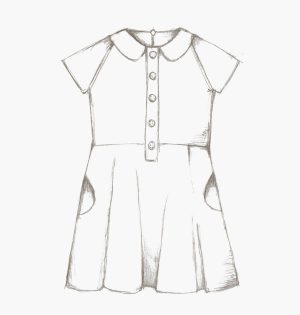 Sewing Patterns For Kids The Ileana Dress Children Pdf Sewing Pattern Compagnie M