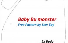 Sewing Patterns Free How To Sew Cute And Friendly Monster Free Pattern Sew Toy