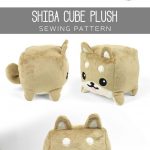 Sewing Plushies Diy Free Pattern Download For This Cute Cube Plush Softie Aaaah Sew