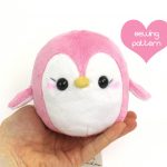 Sewing Plushies Diy Pdf Sewing Pattern Penguin Stuffed Animal Easy Kawaii Cute Etsy