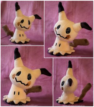 Sewing Plushies Diy Pokemon Mimikyu Plush Sewing Pattern For Sale Buttercupbappg