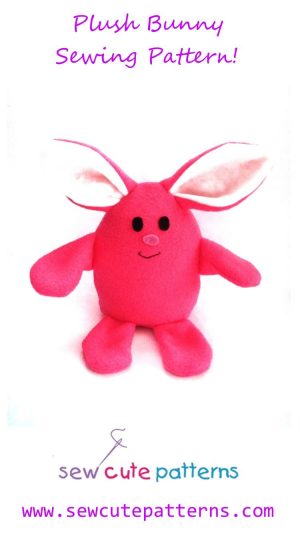 Sewing Plushies Easy Bunny Sewing Pattern Sewing Patterns Plush And Bunny