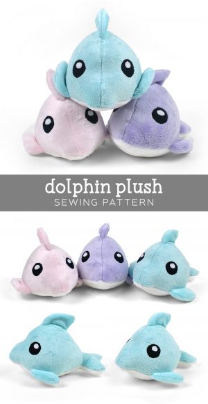 Sewing Plushies Easy Free Pattern Friday Dolphin Plush Choly Knight