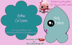 Sewing Plushies Free Pattern The Crafty Button Free Octopus Sewing Pattern