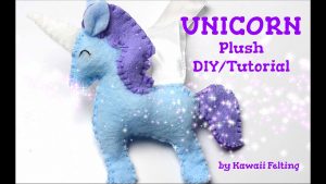Sewing Plushies Tutorials Kawaii Diy Unicorn Plush Sewing Tutorial Youtube