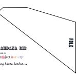 Sewing Printable Free Sign Diy How To Sew A Bandana Bib Project Nursery