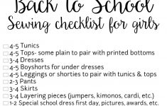 Sewing Printable Free Sign Free Printable Back To School Sewing Checklist For Boys Girls