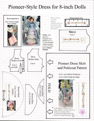 Sewing Printables Free Free Printable Sewing Patterns For Monster High And Ever After