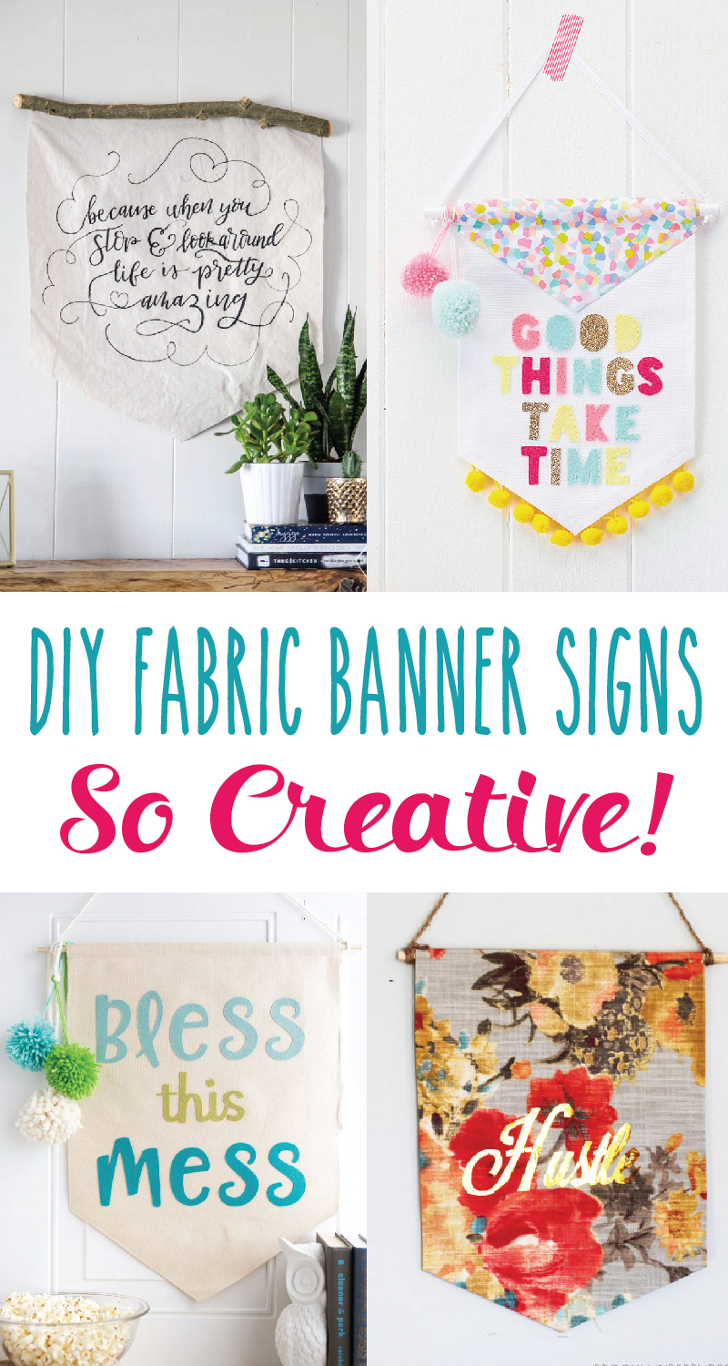 Sewing Printables Free Signs Creative Diy Fabric Banner Signs