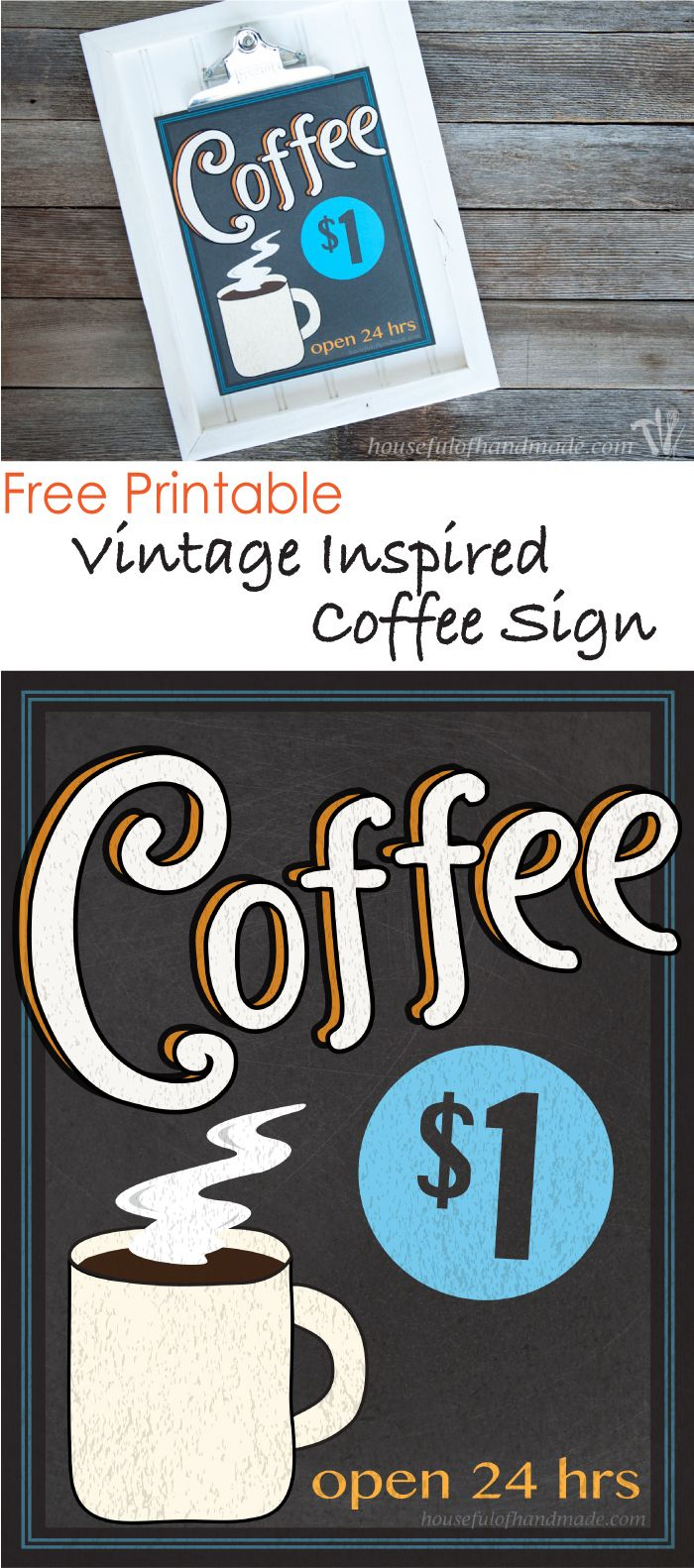 Sewing Printables Free Signs Free Printable Vintage Inspired Coffee Sign Fonts Printables