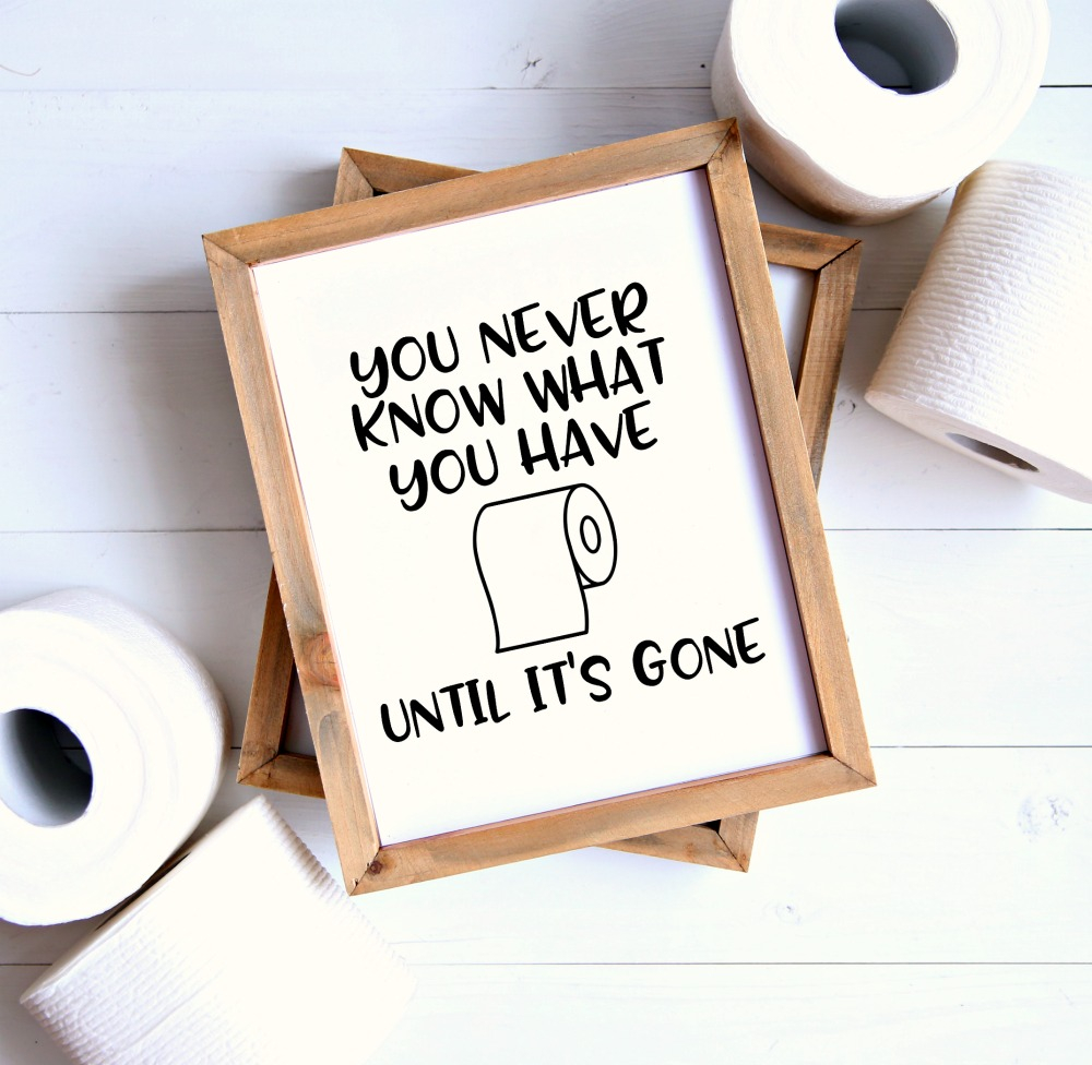 Sewing Printables Free Signs Set Of 4 Printable Bathroom Signs Happy Go Lucky
