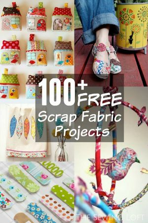 Sewing Scrap Projects Free Pattern 100 Scrap Fabric Projects Round Up The Sewing Loft