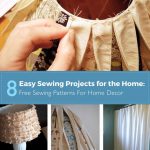 Sewing Scrap Projects Free Pattern 8 Easy Sewing Projects For The Home Free Sewing Patterns For Home
