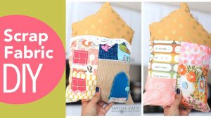 Sewing Scrap Projects Free Pattern Scrap Fabric Diy Fabric Stash Busting Projects No Sew Youtube