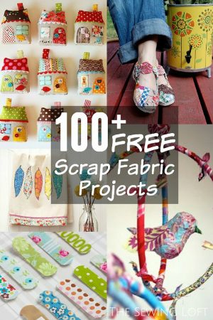 Sewing Scrap Projects How To Make 100 Scrap Fabric Projects Round Up The Sewing Loft