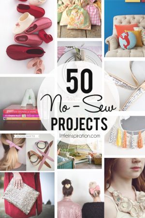 Sewing Scrap Projects How To Make 50 No Sew Projects Little Inspiration