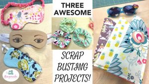 Sewing Scrap Projects Simple Three Fun And Easy Projects Using Fabric Scraps Youtube