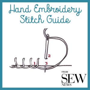 Sewing Stitches Guide Guide To Hand Embroidery Stitches Sew Daily