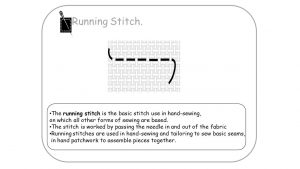 Sewing Stitches Hand Construction Seams Construction Seams Plain Seam Top Stitch Seam