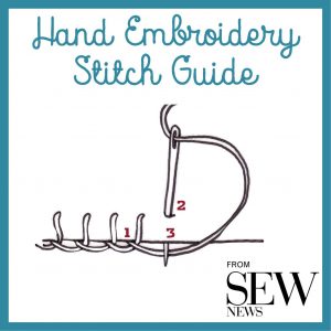 Sewing Stitches Hand Guide To Hand Embroidery Stitches Sew Daily