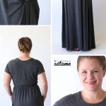 Sewing Tshirt Dress How To Sew A Raglan Tee Maxi Dress Sewing Tutorial Its Always