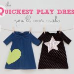 Sewing Tshirt Dress The Quickest Toddler Play Dressyoull Ever Make Make It And Love It