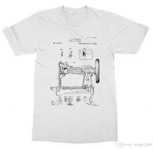 Sewing Tshirt Pattern Sewing Machine Patent T Shirt Pattern Singer Diy Invent New Advance