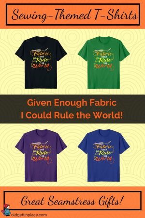 Sewing Tshirts Funny Sewing T Shirt With Saying Great Seamstress Gift Given Enough