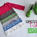 Sewing Upcycle Clothes I Am Momma Hear Me Roar Upcycled T Shirt Dress