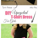 Sewing Upcycled Clothing Easy Diy Diy Upcycled T Shirt Dress For Girls Almost Supermom
