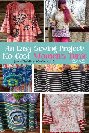 Sewing Upcycled Clothing Easy Diy Easy 90 Minute Sewing Project Upcycled Tunic Top For Women Xs 3xl