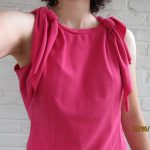Sewing Upcycled Clothing Tutorial No Sew Ten Minute T Shirt Upcycle The Practical