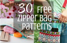 Sewing Vinyl Bags Zipper Pouch Mega List Of Free Zipper Bag Patterns To Keep You Inspired For The