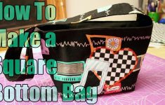 Sewing Vinyl Bags Zipper Pouch Sewing Tutorial How To Make A Square Bottom Bag Whatthecraft
