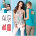 Simplicity Sewing Patterns Simplicity 1589 Misses Tops