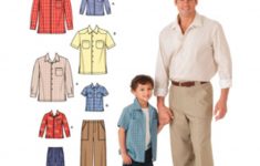 Simplicity Sewing Patterns Simplicity Pattern 4760 Boys Mens Pants Shirts S M Ls M L Xl