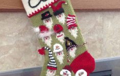 Stocking Knitting Pattern Christmas Stocking Knitting Patterns